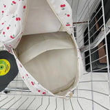 Floral Print Backpack for Teenage Girls Boys Student Book School Bag