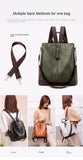 Women Backpack High Leather Large Capacity Schoolbag Travel Bag