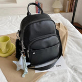 Women Backpack Large Capacity Wide Strap Female Shoulder Bag