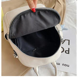 Women Backpack Large Capacity Wide Strap Female Shoulder Bag