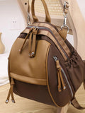 Female Backpack Multifunction PU Leather School Shoulder Bag Travel Bag E602