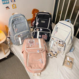 Japanese High School Student Backpack Large Capacity