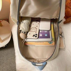 Japanese High School Student Backpack Large Capacity