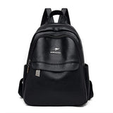 Leather Backpacks High Ladies Bagpack Backpack Casual Large Capacity Travel