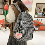 Thousand Pattern Female Backpack School Bag For Teenage Girls Boys Student Women