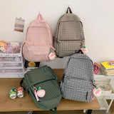 Thousand Pattern Female Backpack School Bag For Teenage Girls Boys Student Women