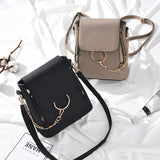 Women Backpacks Mini PU Leather Bags Teenage Girls Schoolbags