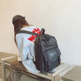 Canvas Women Backpack Anti-theft Shoulder Bag