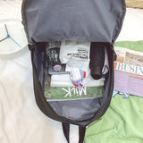 Canvas Women Backpack Anti-theft Shoulder Bag