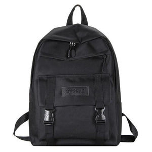 Canvas Women Backpack Anti-theft Shoulder Bag