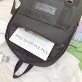 Canvas Women Backpack Anti-theft Shoulder Bag