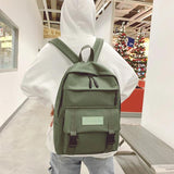 Canvas Women Backpack Anti-theft Shoulder Bag