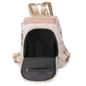 Embroidery Flowers Backpack Women Rucksack Oxford School Shoulder Bag