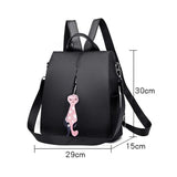 Women Wild Oxford Cloth Mother Student Bag Small Backpack Shoulder Bag