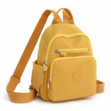 Women Mini Nylon School Bag Solid Light Weight Small Travel Backpack