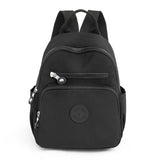 Women Mini Nylon School Bag Solid Light Weight Small Travel Backpack