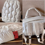 Winter Down Female Backpack Ladies Backpacks High Travel Bags