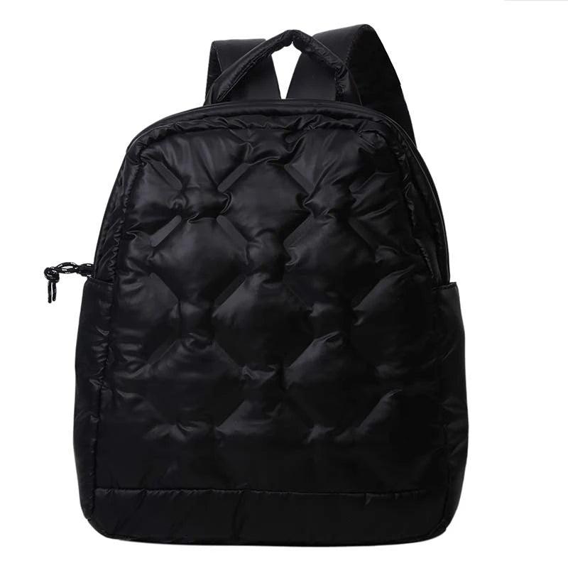 Winter Down Female Backpack Ladies Backpacks High Travel Bags