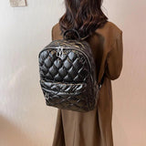 Women's Winter Backpack Large Capacity Travel Rucksack Bag