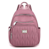 Women's Mini Plaid Backpack Shoulder Bag