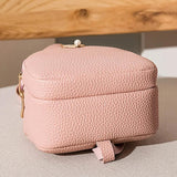 Women Small Backpack Letter Purse Mobile Phone Messenger Bag