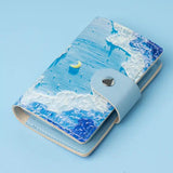 Oil Painting Card Bag High-Grade Large Capacity Wallet 01-WL