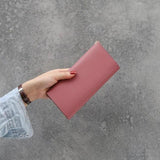 Heart Pendant Embossed Leather Women's Purse