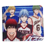 Anime Kuroko's Basketball Kuroko Tetsuya Wallet PU Leather Purse Cosplay Gift