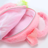 Unicorn Plush Backpack for Girls Student