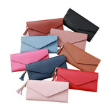 Love Tassel Buckle Wallet Women's Long Student Wallet