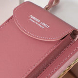 Women's Shoulder Bag Long Wristlet Wallet Clutch Messenger Bag