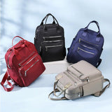 Waterproof Oxford Teenager School Bag Travel Outdoors Lady Pack Shopping Handbag