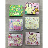 Pompompurin Wallet PU Leather Short Purse Student Gift Kids Wallets