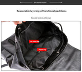 Women Backpack Girls School Bags Large Capacity Book Bag Multi-pocket