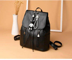 Women Backpack Girls School Bags Large Capacity Book Bag Multi-pocket