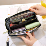 Women Touch Screen Wristlet Small Wallet Purse Crossbody Phone Bag