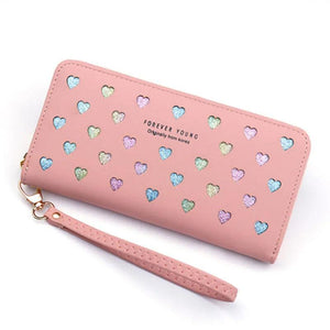 Women's Multi Small Change Wallet Folding Leather Short Wallet
