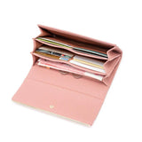 Women Laser Sequin Wallet Dinner Clutch Mobile Phone Bag Long