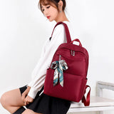 Girls Backpack Women Back Pack Waterproof Nylon Backpack Female School Bag