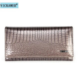 Short Women Leather Wallet Female with Ziper