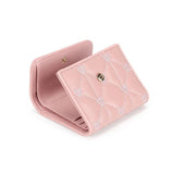 Small Leather Ladies Wallet Short Purse Porte Feuille Femme Wallet