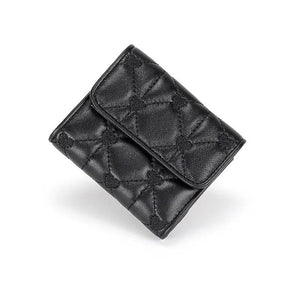 Small Leather Ladies Wallet Short Purse Porte Feuille Femme Wallet