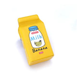 Women Cartoon Milk Carton Pu Leather Wallet Large-capacity Mobile Phone Bag