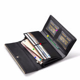 High Leather Women Wallets Long Hasp Wallet Ladies Clutch Bag Purse