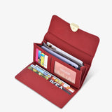 Long Wallet Women Purses High PU Leather Billfold Female Clutch Bag