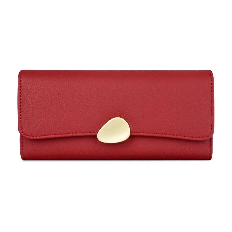 Long Wallet Women Purses High PU Leather Billfold Female Clutch Bag
