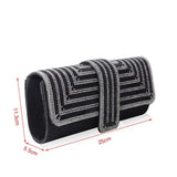 Rhinestone Party Evening Bag Wedding Clutch Shoulder Bag