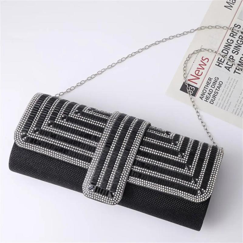 Rhinestone Party Evening Clutch Wedding Shoulder Bag