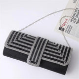 Rhinestone Party Evening Clutch Wedding Shoulder Bag