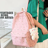 Floral Prints Mini Backpack for Girls Teens School Travel Rucksack